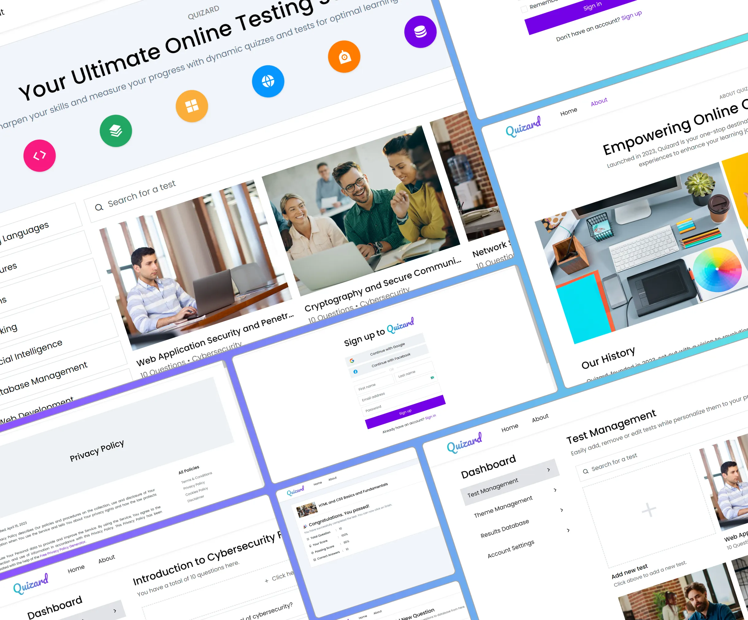 Skills Assessment Web Application