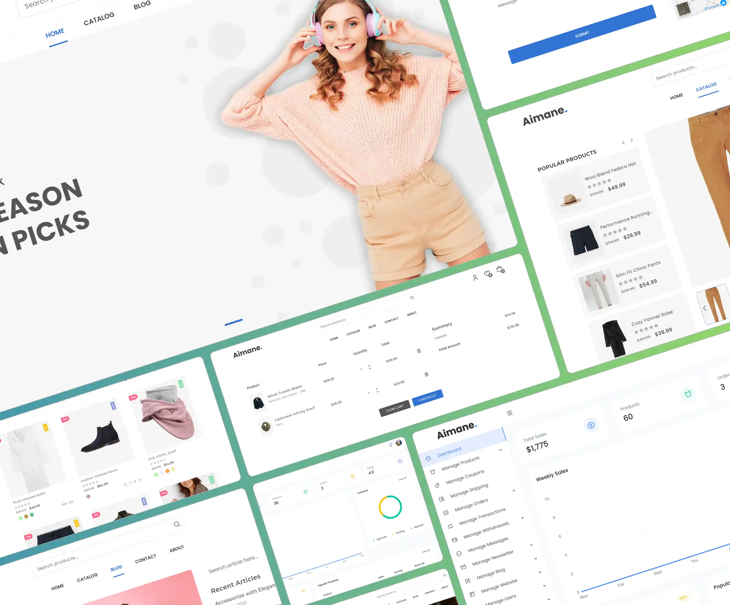 Clothing Marketplace Web Application